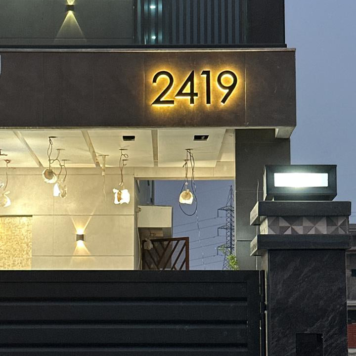 3D House Number & Alphabets